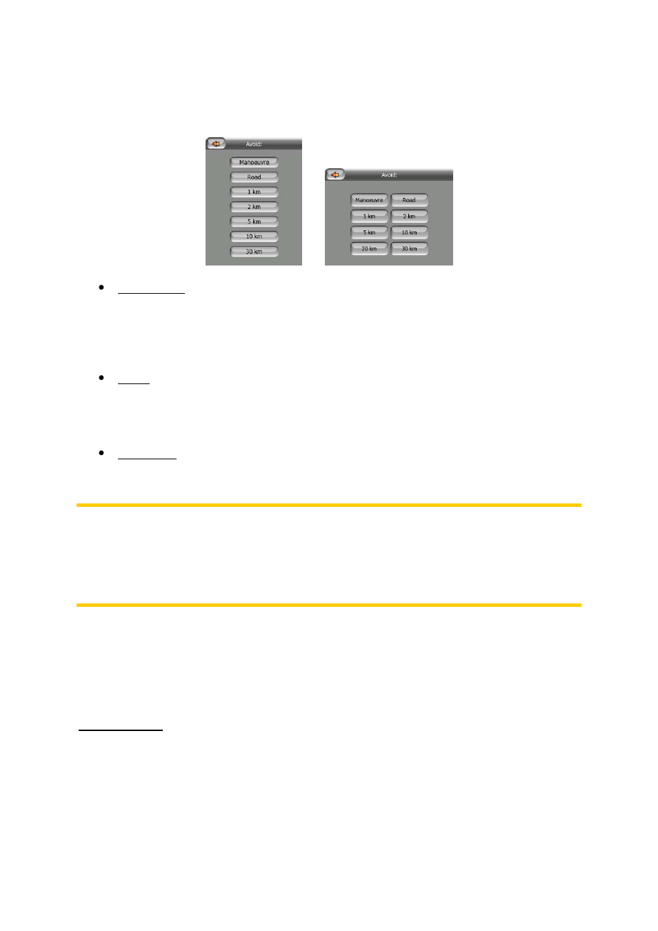 4 fly over, Fast fly over, Unction when starting fly over (4.6.3.4 | Mio P350 User Manual | Page 55 / 105