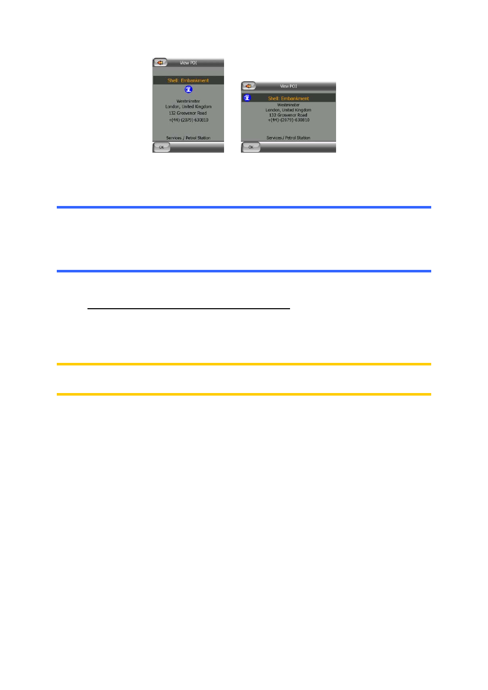 5 find one of the favourites (home/work) | Mio P350 User Manual | Page 76 / 105