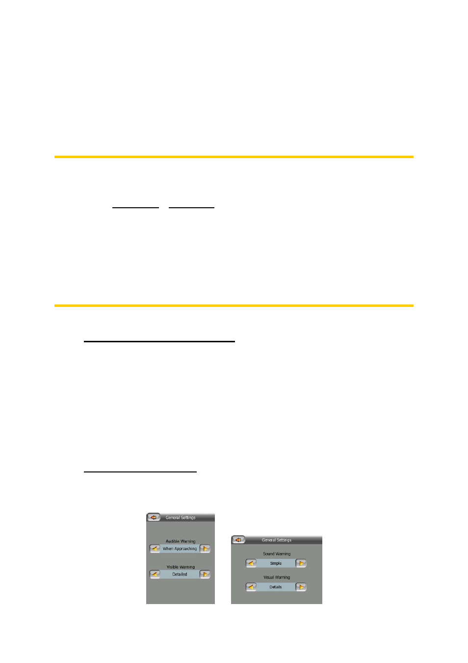 3 alternative speeding tolerance, 5 enable speed camera warning, 6 speed camera options | Mio P350 User Manual | Page 79 / 105