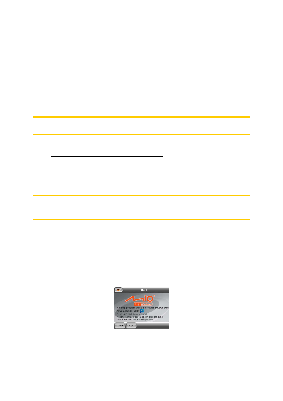 6 keep position on road (lock-on-road), 6 about screen | Mio P350 User Manual | Page 93 / 105