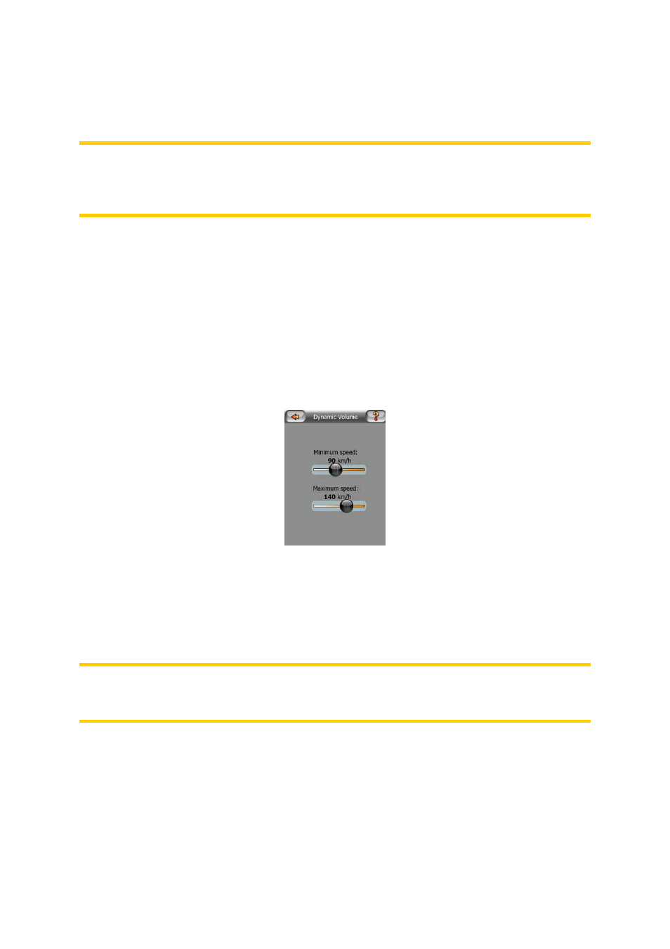 Dynamic volume, Attention tone, Route parameter settings | 4 dynamic volume 6.2.5 attention tone, 3 route, Parameter settings | Mio MioMap v3.2 User Manual | Page 72 / 83