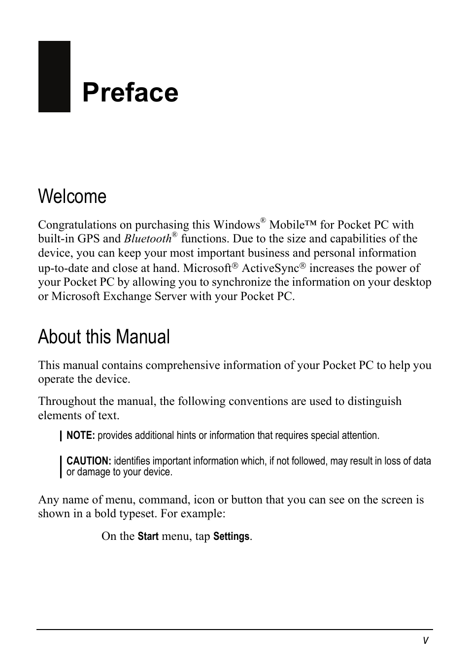 Preface, Welcome, About this manual | Mio pmn User Manual | Page 7 / 100
