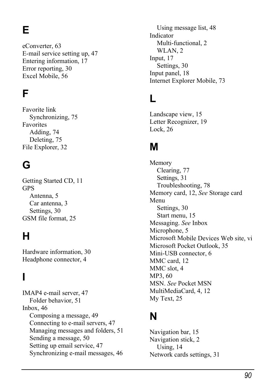 Mio pmn User Manual | Page 98 / 100