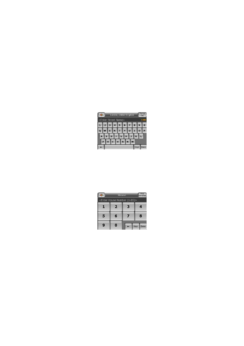 Qwerty-type keyboards, The numeric keyboard, 1 qwerty-type keyboards 3.2.6.2 the | Numeric keyboard | Mio MioMap User Manual | Page 13 / 84