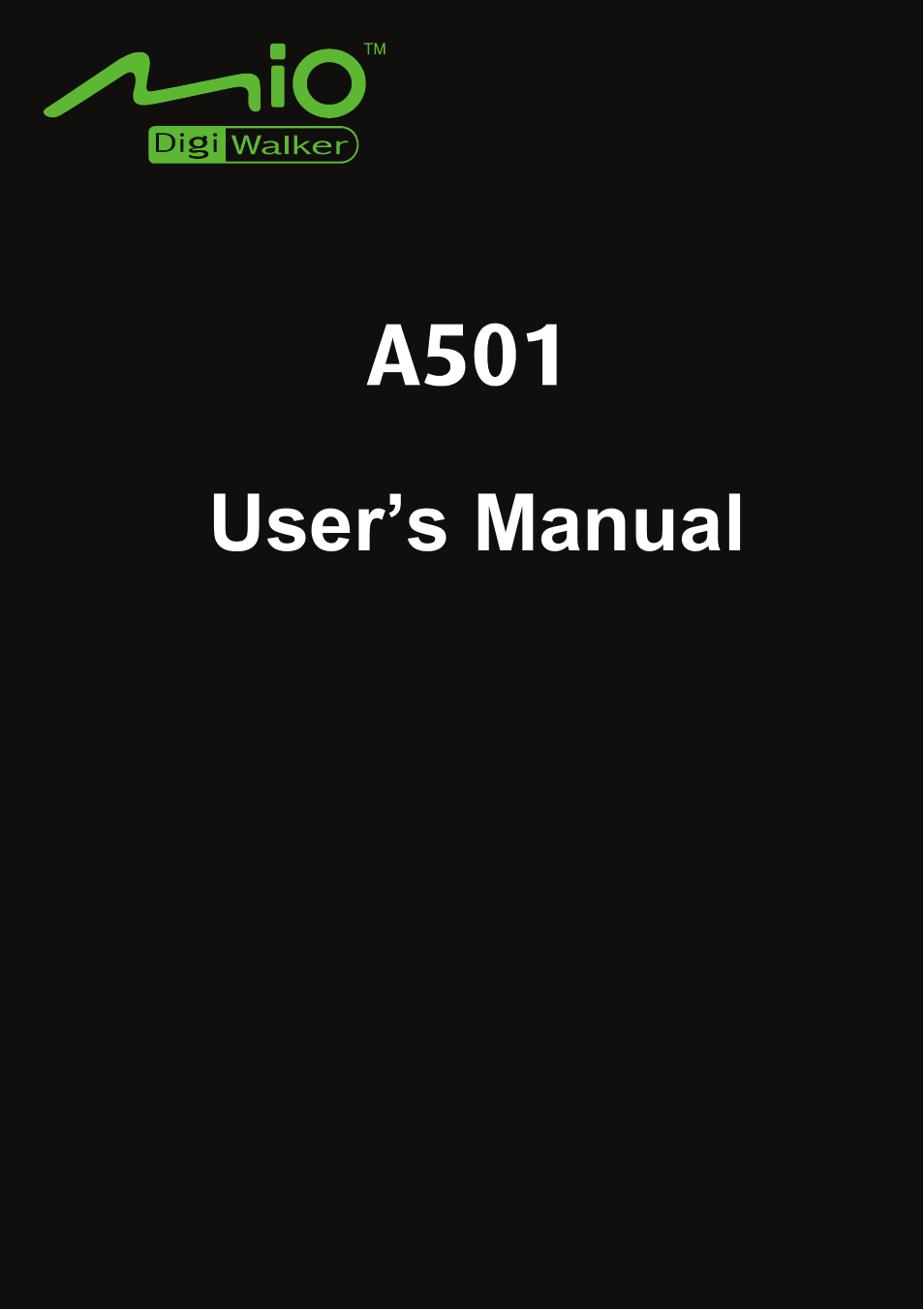 Mio A501 User Manual | 202 pages