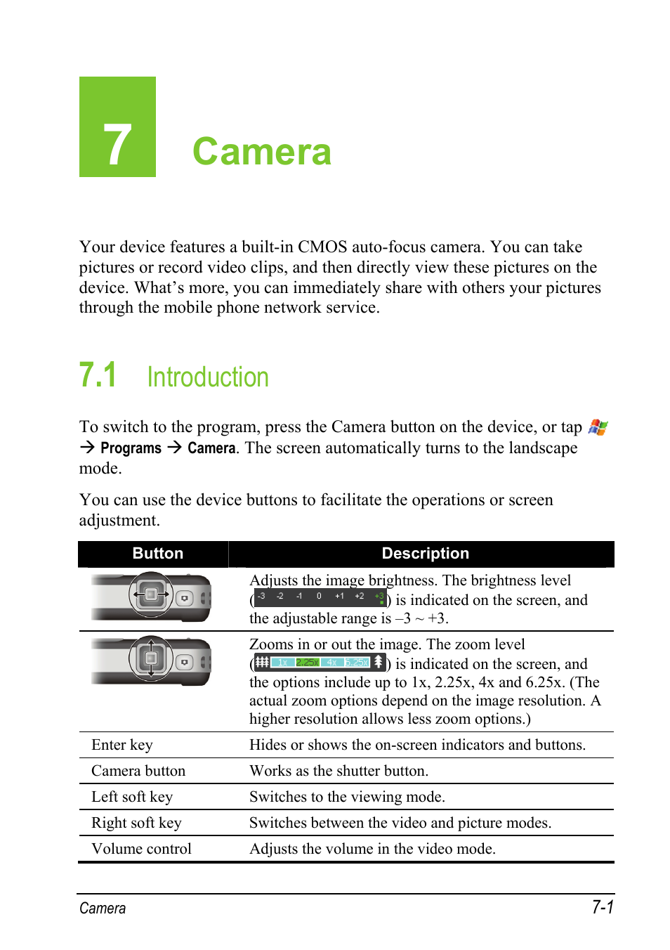 7 camera, 1 introduction, Camera | Introduction | Mio A501 User Manual | Page 137 / 202