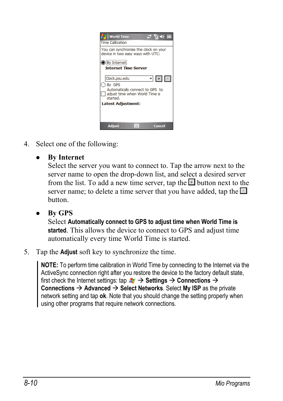 Mio A501 User Manual | Page 156 / 202