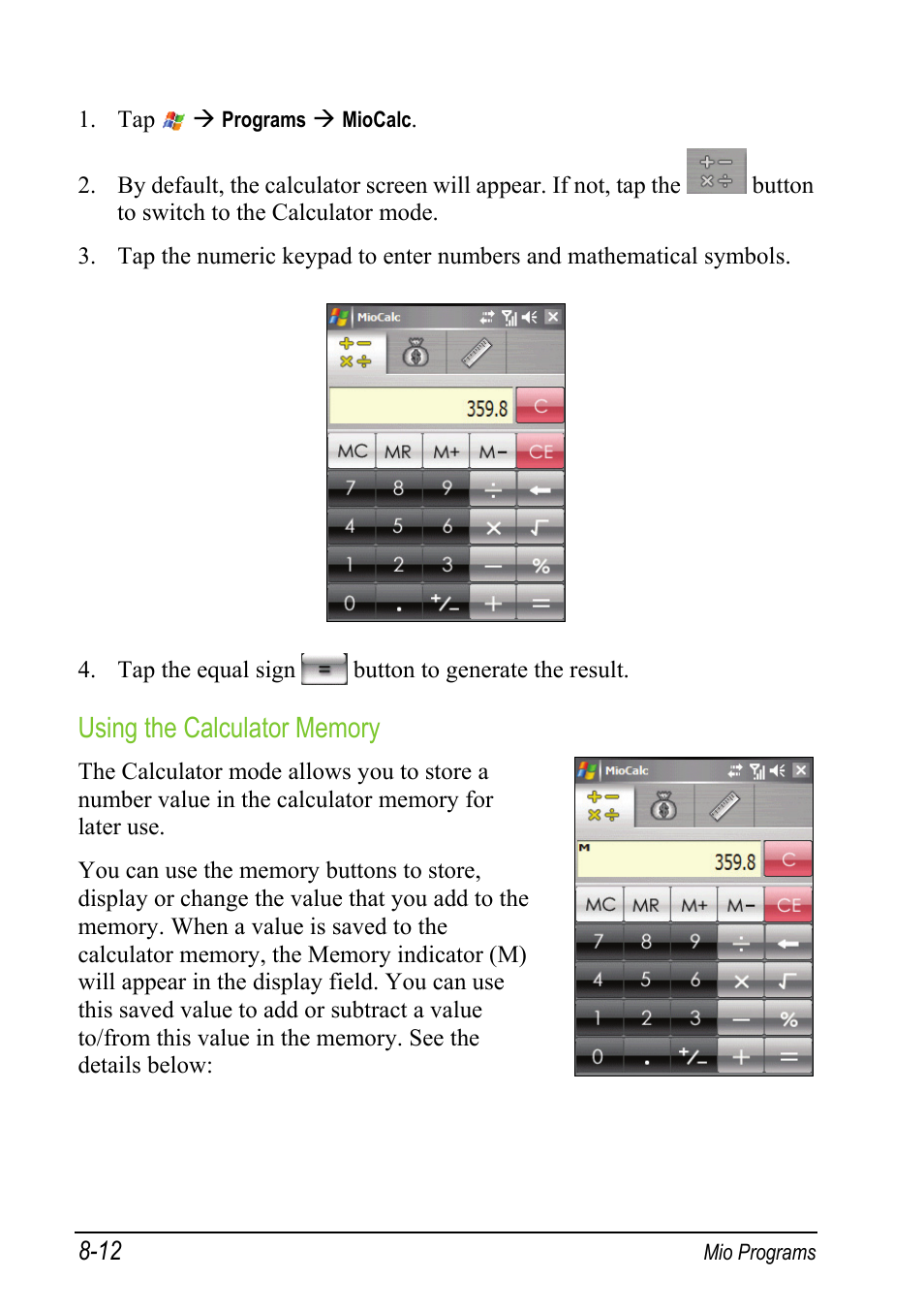 Mio A501 User Manual | Page 158 / 202