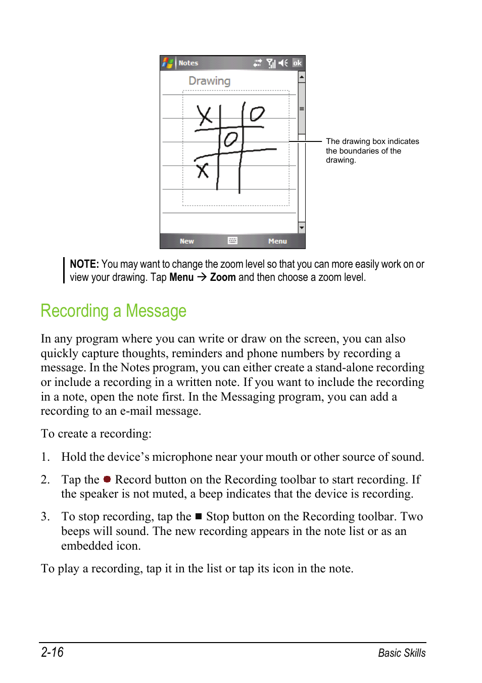 Recording a message | Mio A501 User Manual | Page 50 / 202