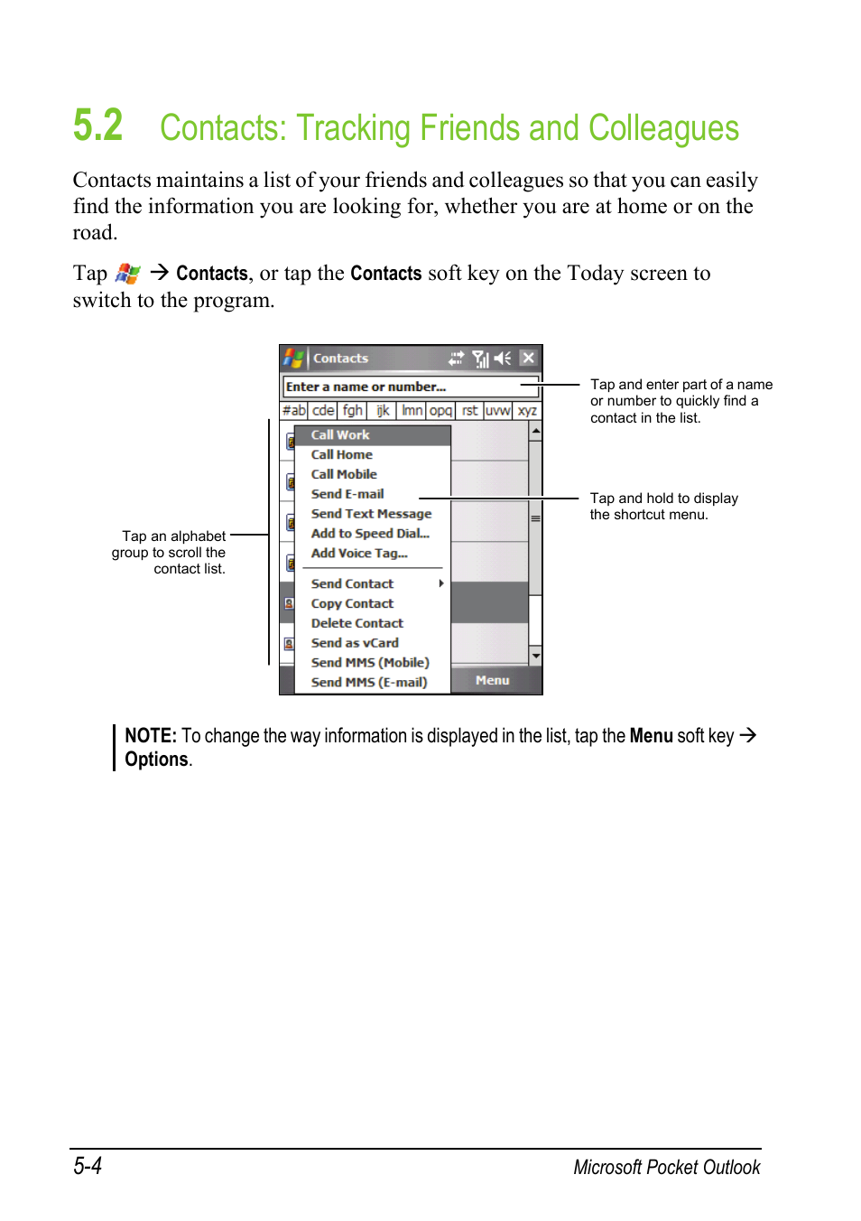 2 contacts: tracking friends and colleagues, Contacts: tracking friends and colleagues | Mio A501 User Manual | Page 98 / 202