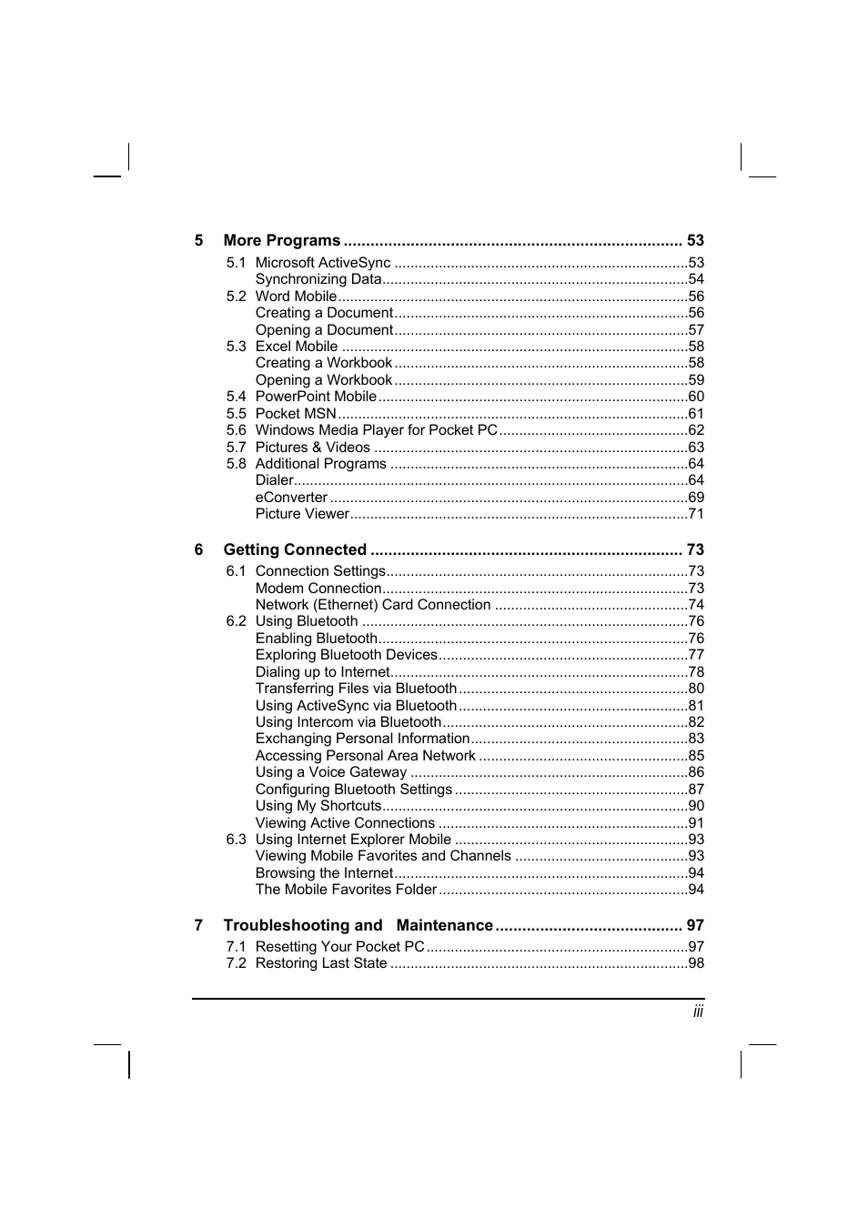 Mio A201 User Manual | Page 5 / 122