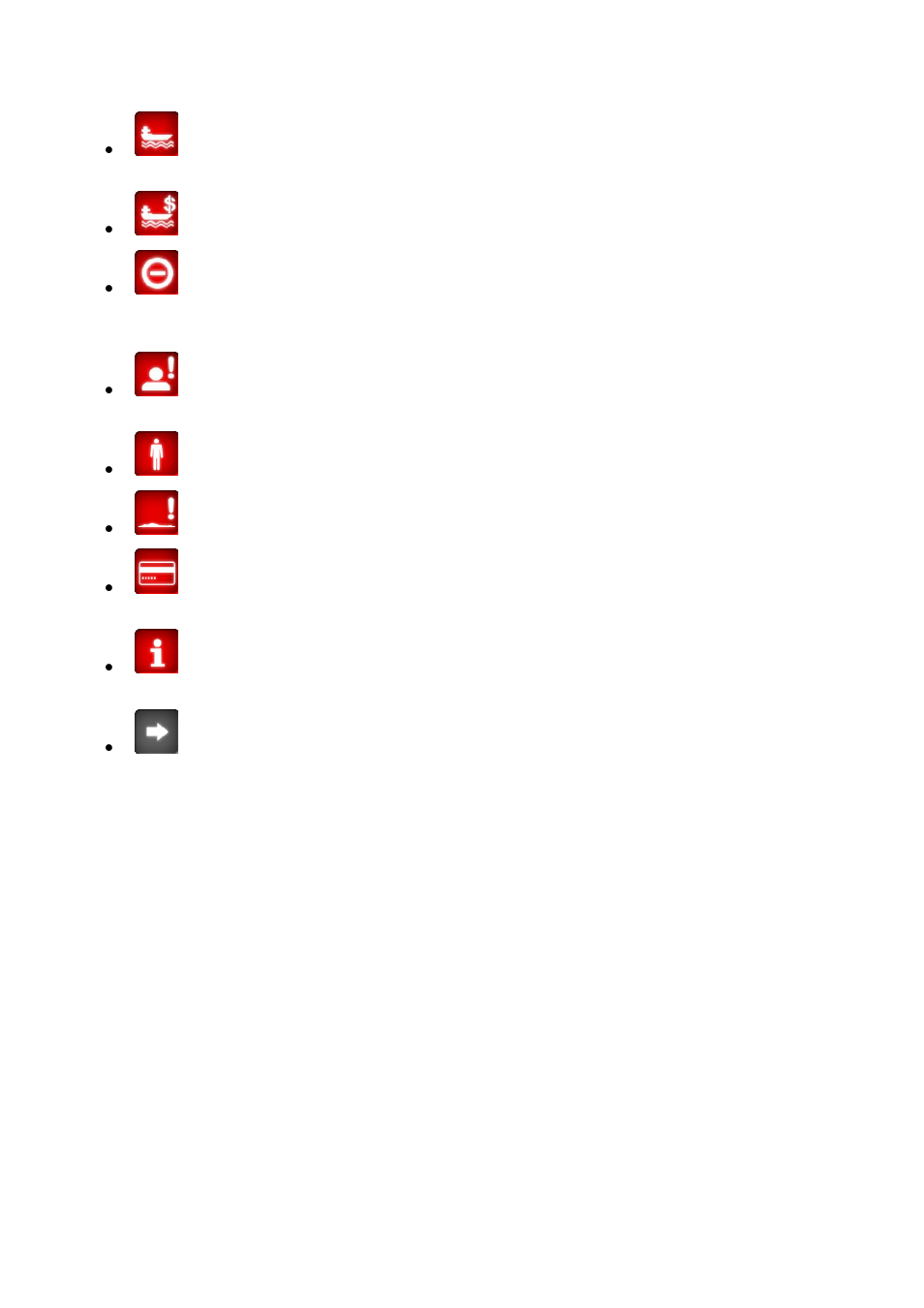 Fit to screen, Parameters, Menu | 3 fit, To screen, 4 parameters, 5 menu | Mio C210 User Manual | Page 34 / 80