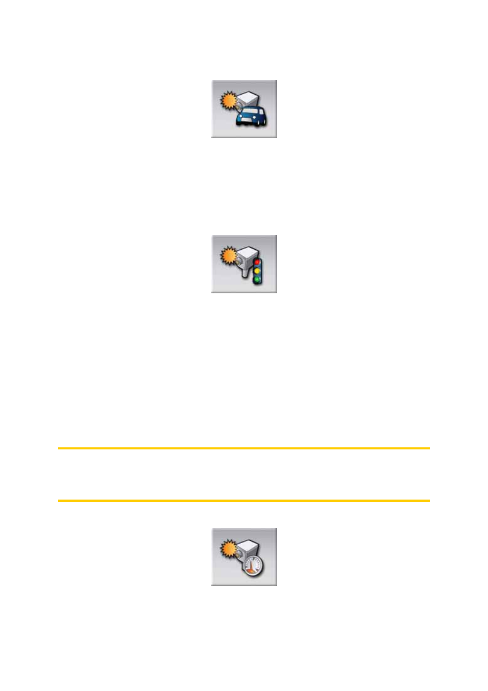 Built-in cameras, Section control cameras, 3 built-in cameras 4.6.1.4 section | Control cameras | Mio C210 User Manual | Page 47 / 80