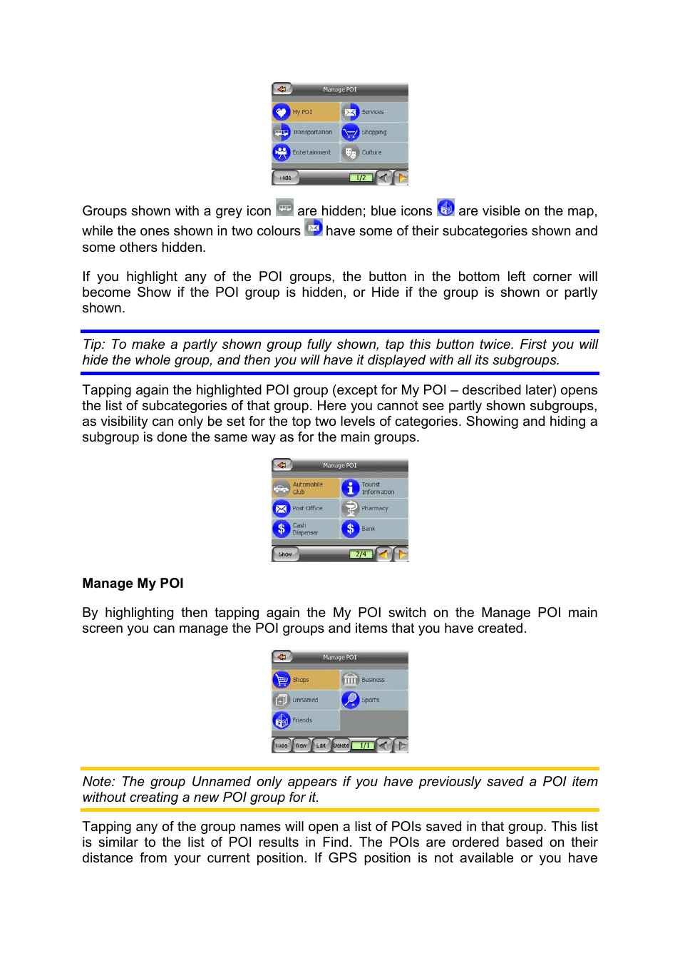 Mio MIOMAP C220 User Manual | Page 42 / 86