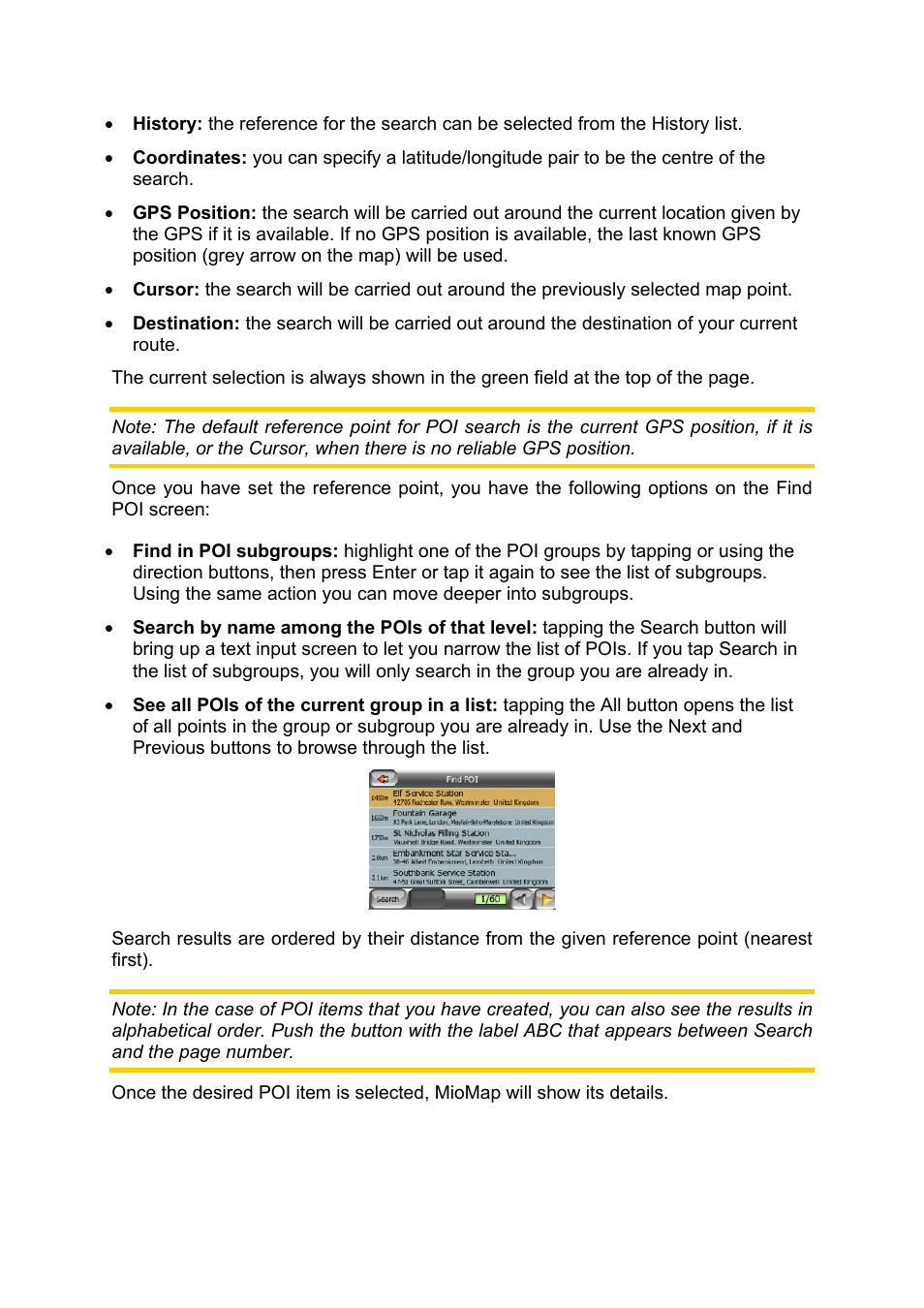 Mio MIOMAP C220 User Manual | Page 67 / 86