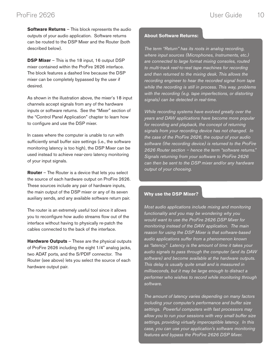 M-AUDIO PROFIRE 2626 User Manual | Page 11 / 51