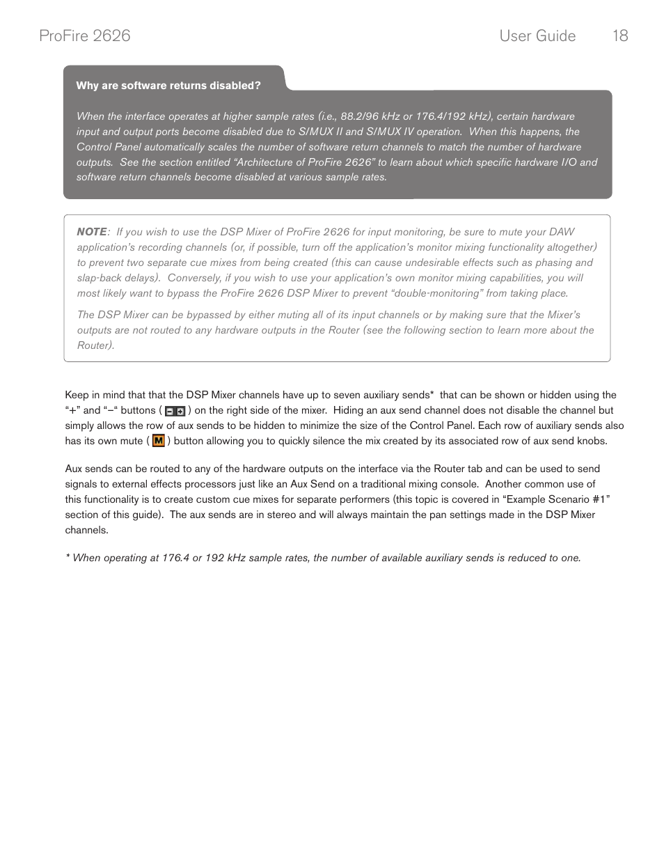 M-AUDIO PROFIRE 2626 User Manual | Page 19 / 51