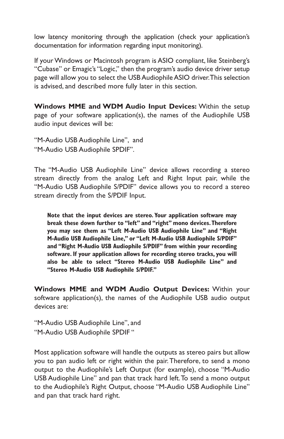 M-AUDIO AP-012403 User Manual | Page 15 / 35