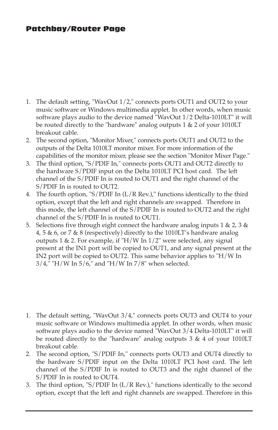 M-AUDIO 1010LT User Manual | Page 22 / 59