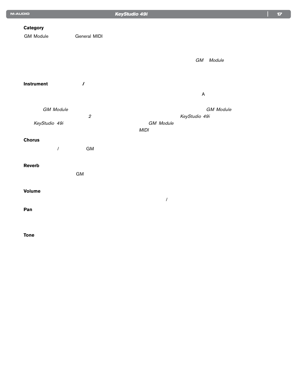 M-AUDIO KEYSTUDIO 49I User Manual | Page 18 / 41