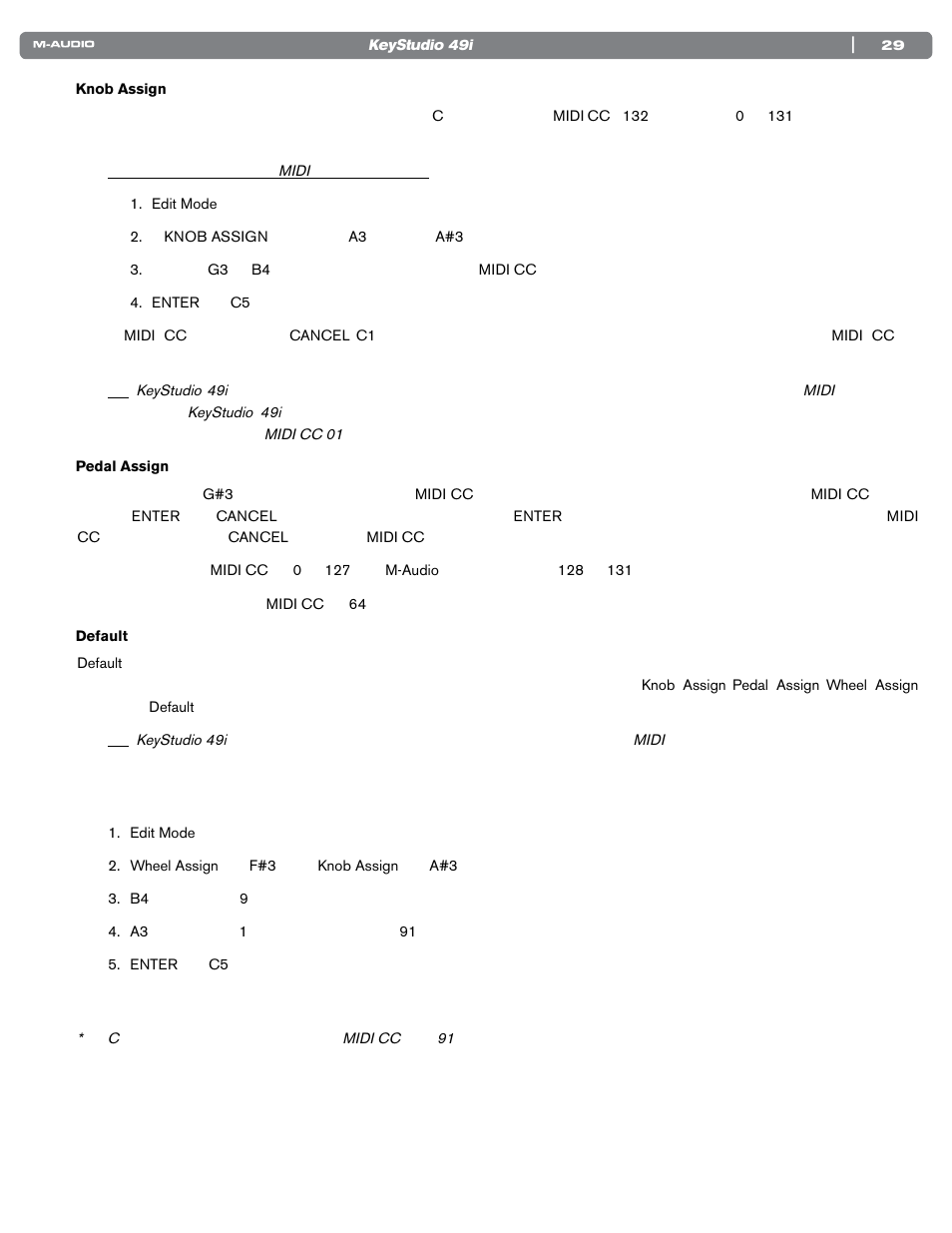 M-AUDIO KEYSTUDIO 49I User Manual | Page 30 / 41