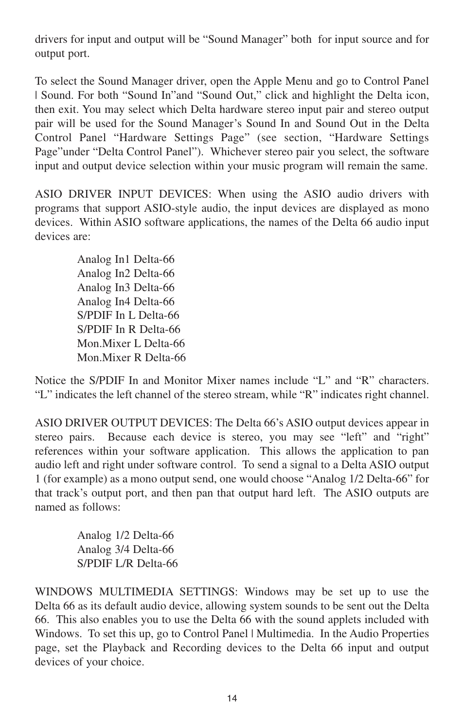 M-AUDIO DELTA 66 User Manual | Page 15 / 49