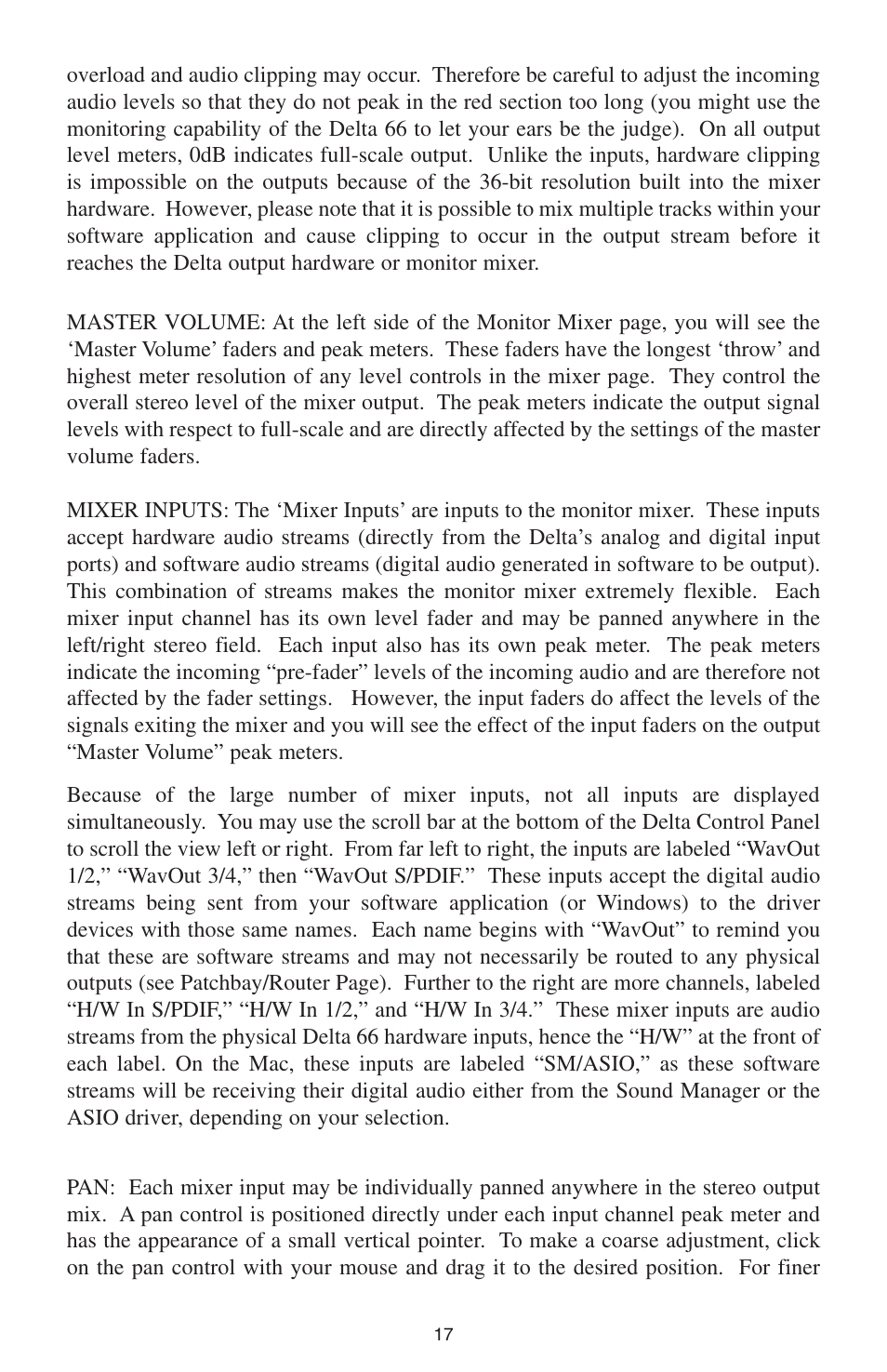 M-AUDIO DELTA 66 User Manual | Page 18 / 49