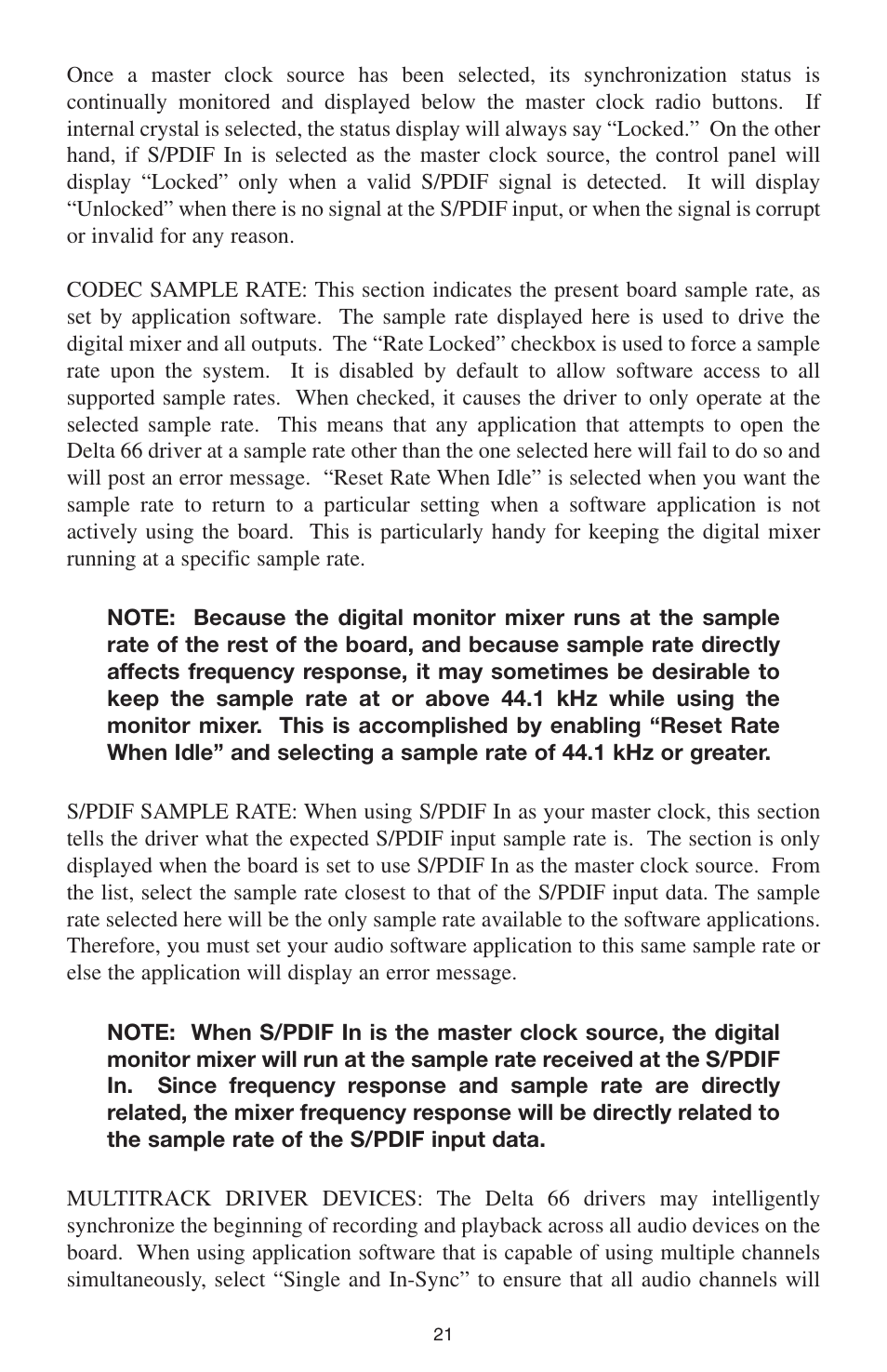 M-AUDIO DELTA 66 User Manual | Page 22 / 49