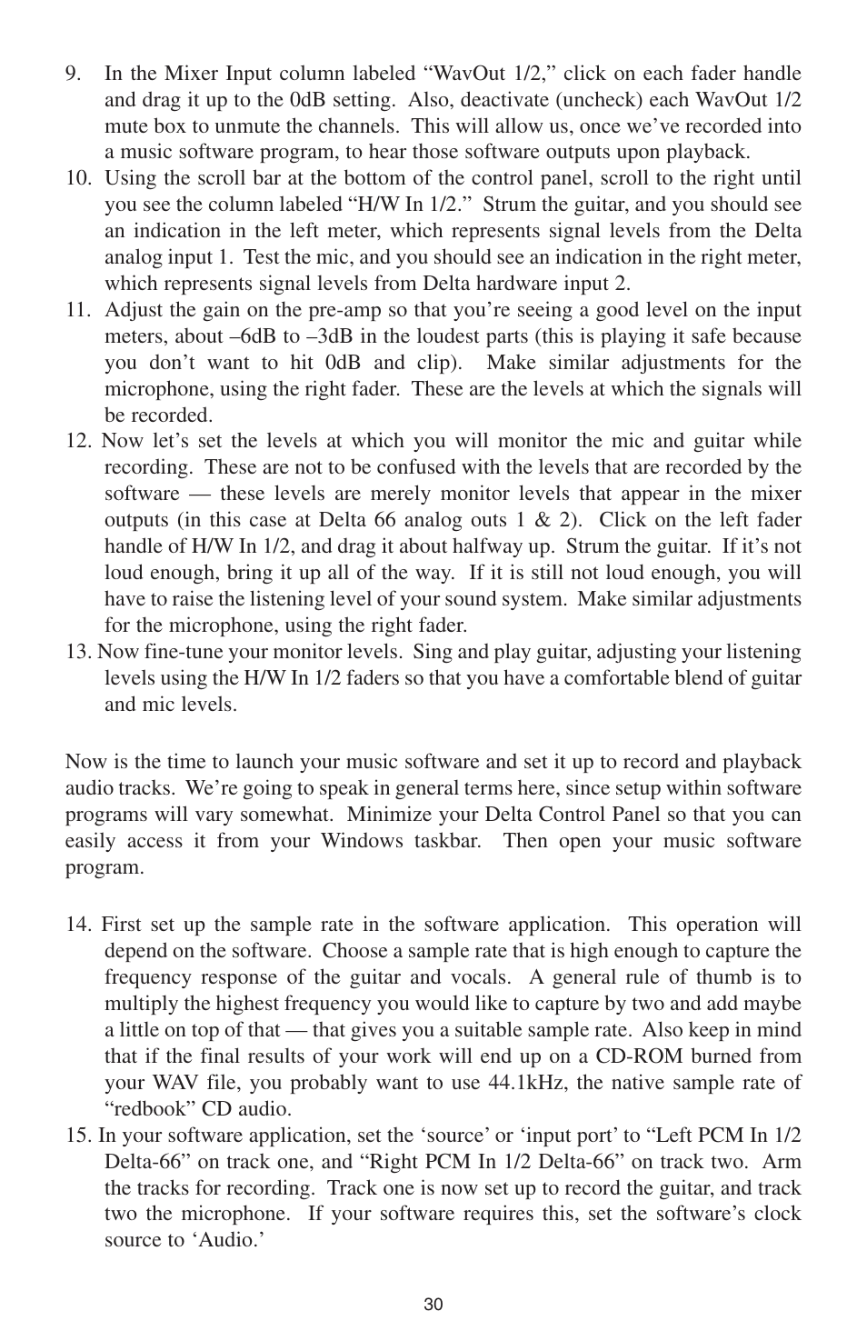 M-AUDIO DELTA 66 User Manual | Page 31 / 49