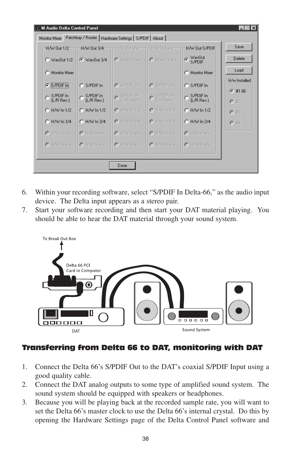 M-AUDIO DELTA 66 User Manual | Page 39 / 49