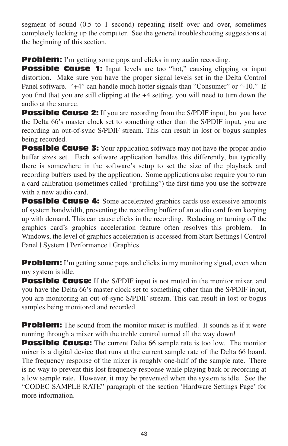 M-AUDIO DELTA 66 User Manual | Page 44 / 49