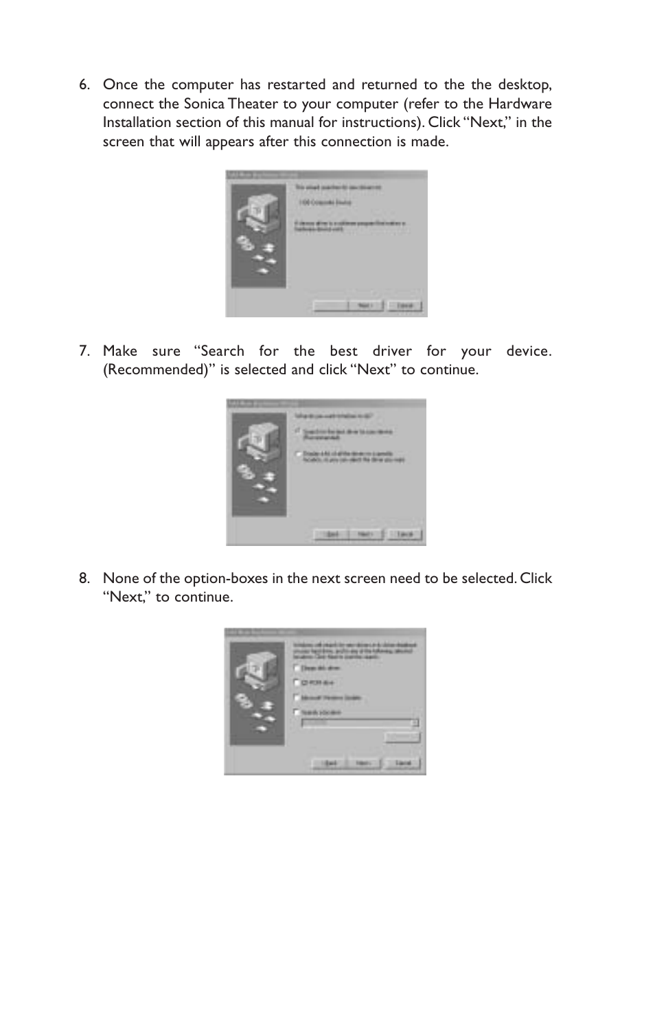 M-AUDIO Sonica Theater User Manual | Page 11 / 32