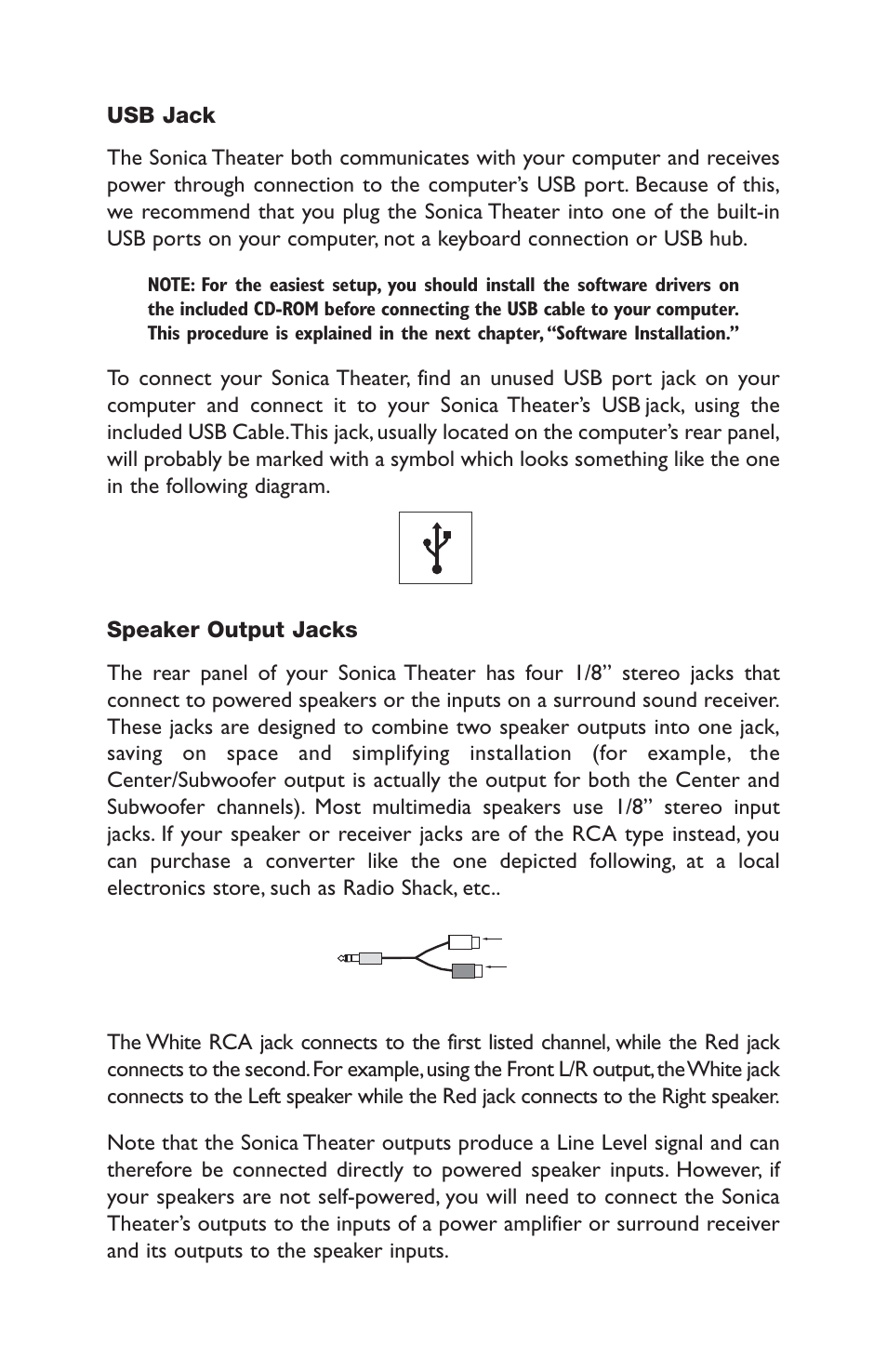 M-AUDIO Sonica Theater User Manual | Page 16 / 32