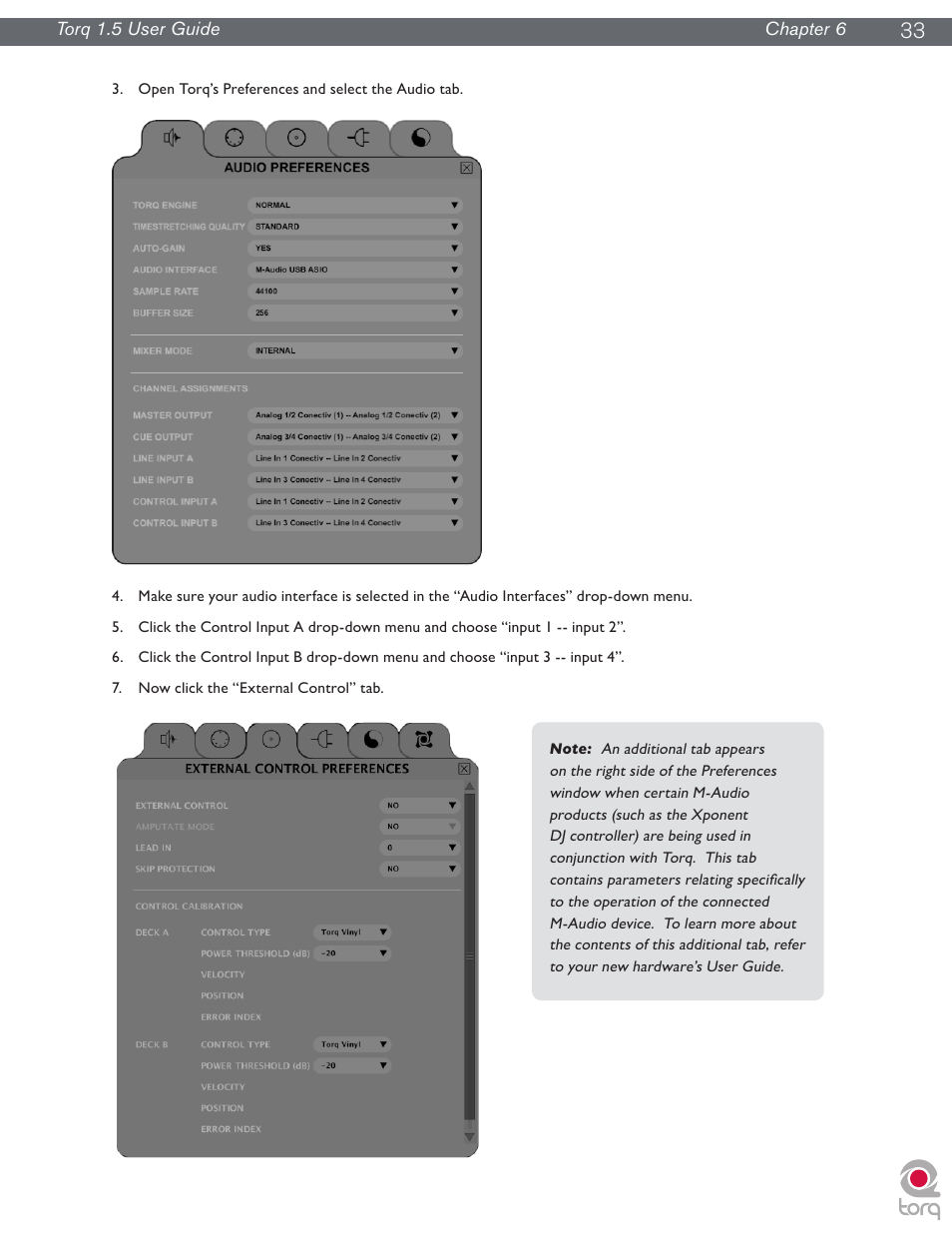 M-AUDIO Torq 1.5 User Manual | Page 34 / 99