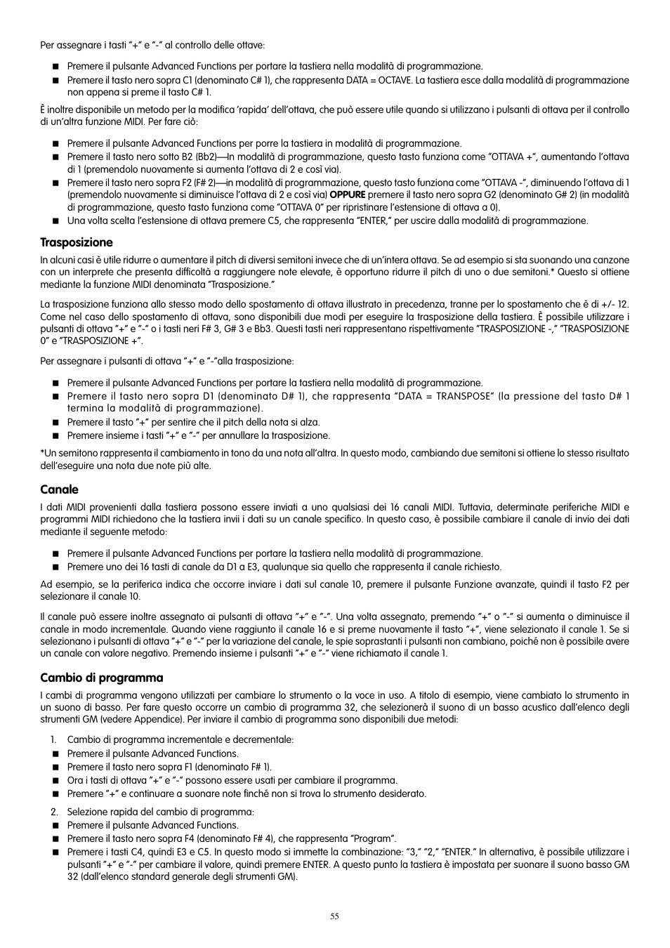 M-AUDIO KeyStation 61es User Manual | Page 56 / 78