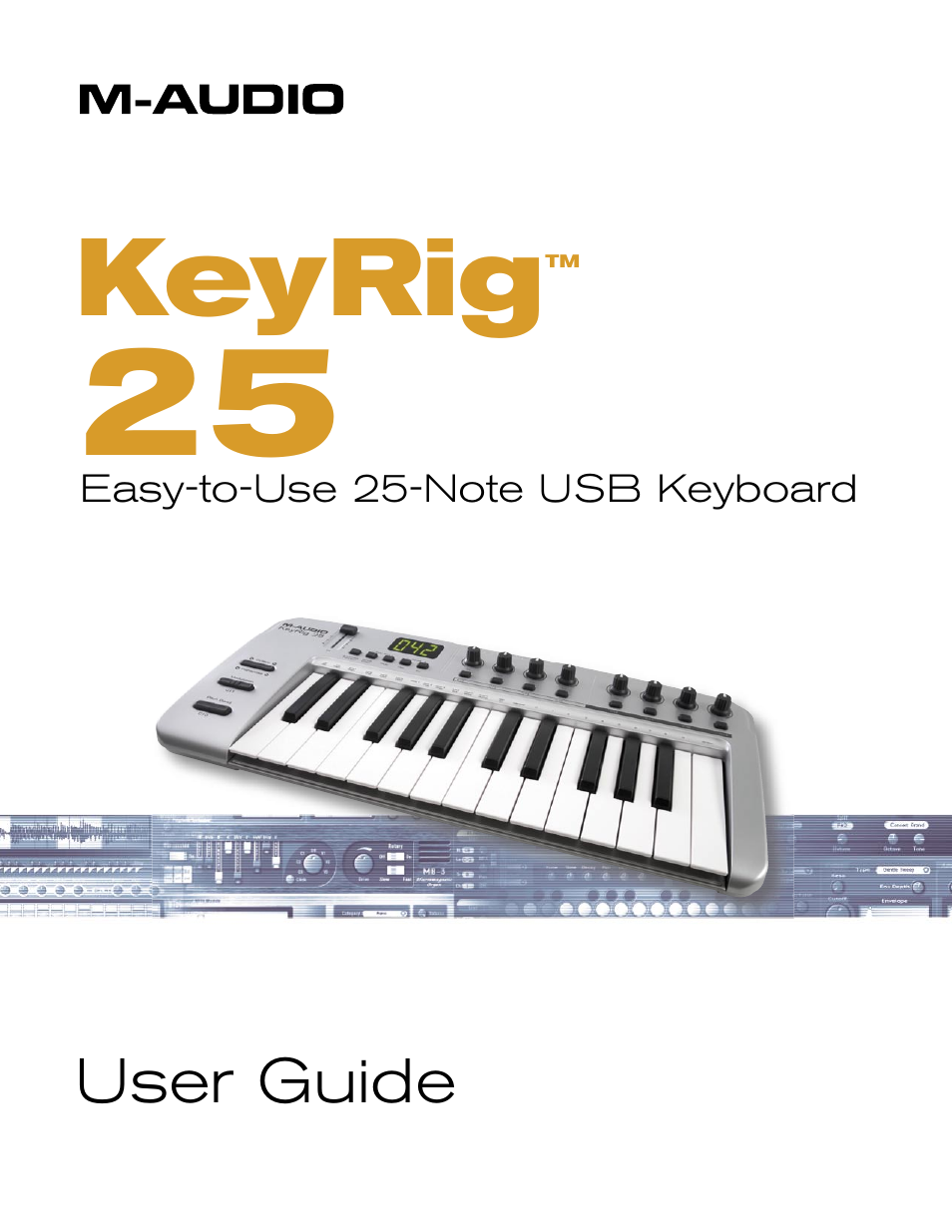 M-AUDIO KEYRIG 25 User Manual | 27 pages