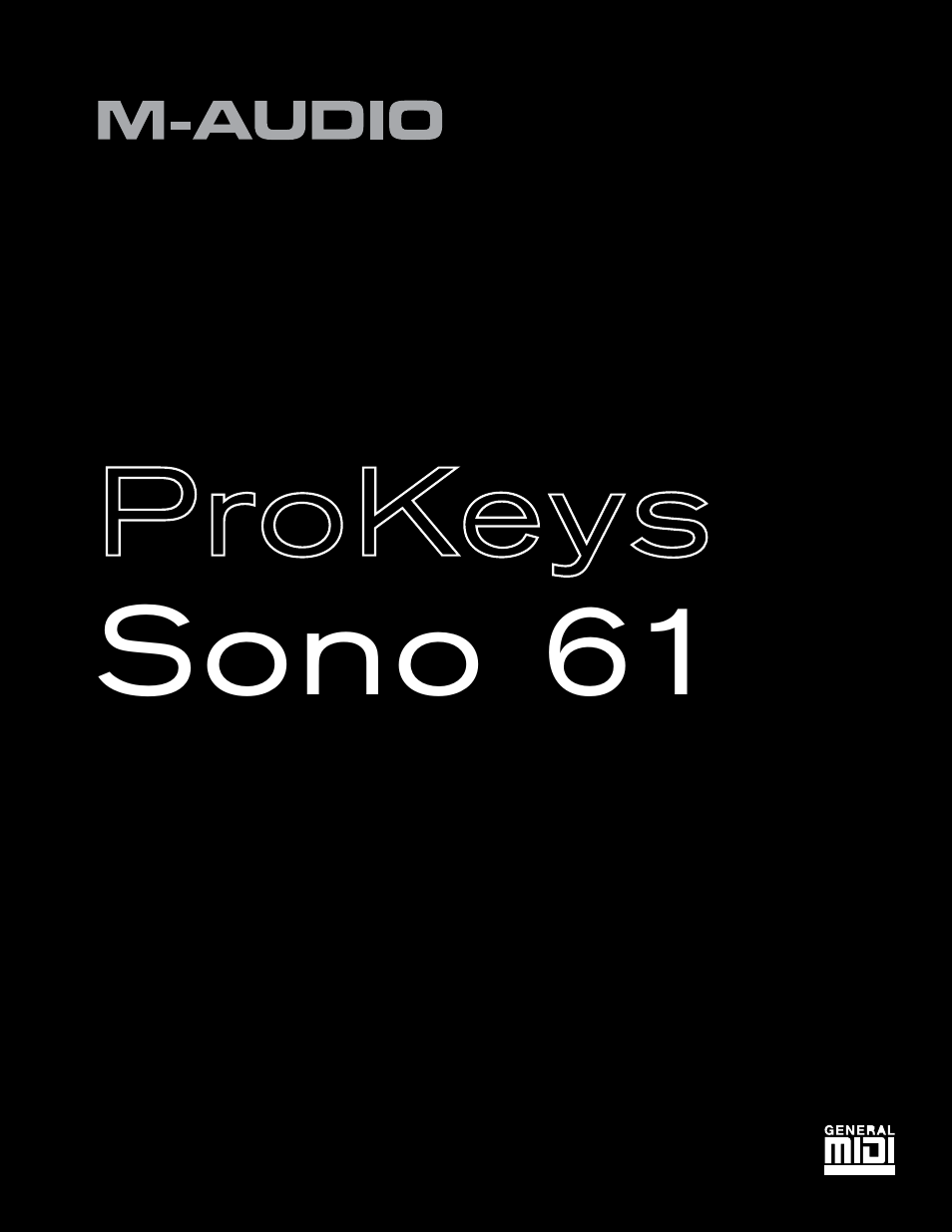 M-AUDIO PROKEYS SONO 61 User Manual | 50 pages