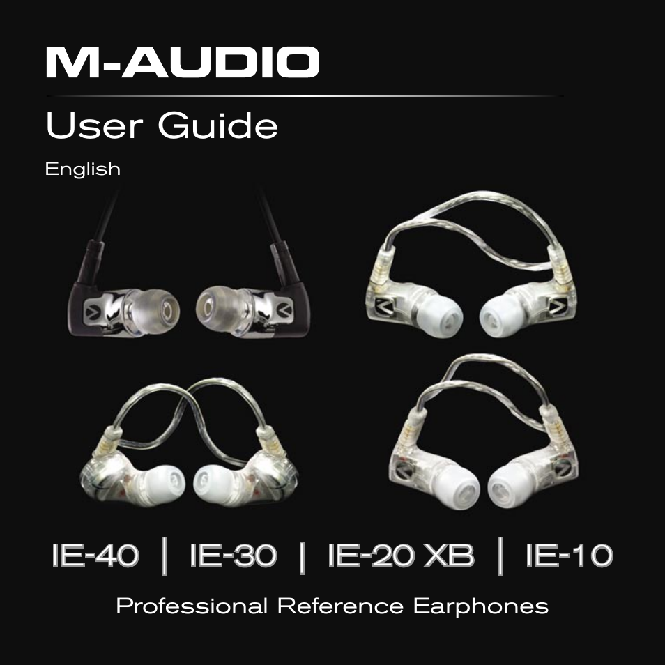 M-AUDIO IE-20xb User Manual | 14 pages