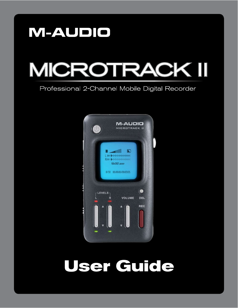 M-AUDIO MicroTrack II User Manual | 27 pages