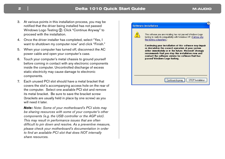 M-AUDIO DVR User Manual | Page 3 / 10