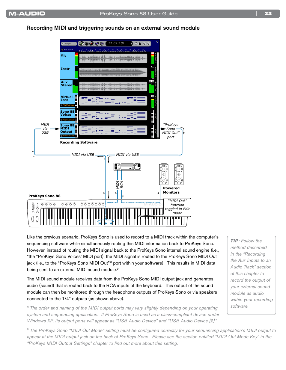 Prokeys sono 88 user guide | M-AUDIO ProKeys Sono 88 User Manual | Page 24 / 50