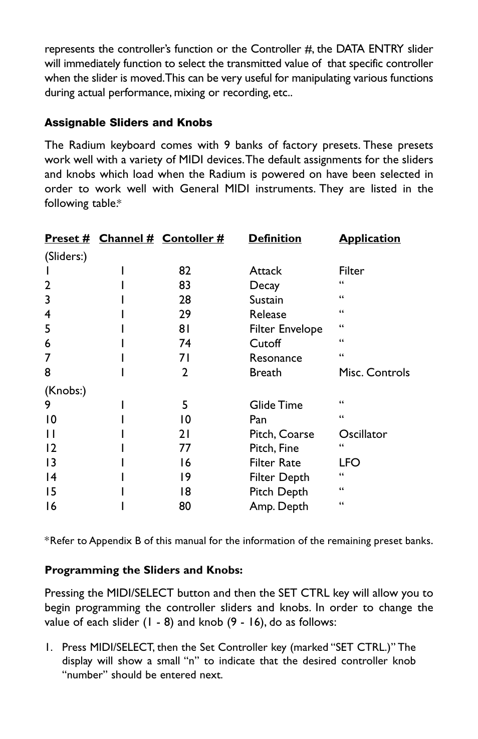 M-AUDIO RAD-050503 User Manual | Page 18 / 27