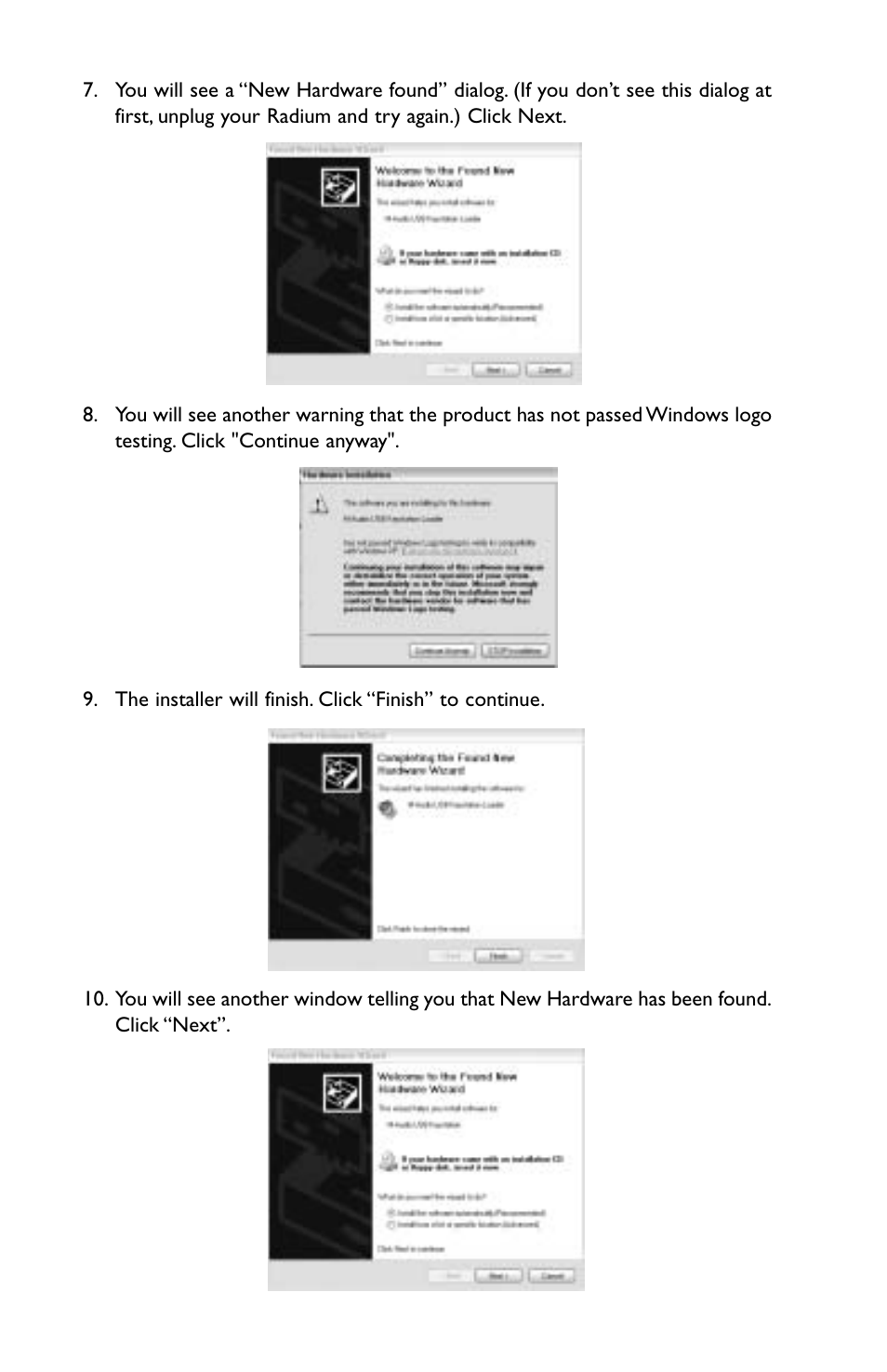 M-AUDIO RAD-050503 User Manual | Page 6 / 27