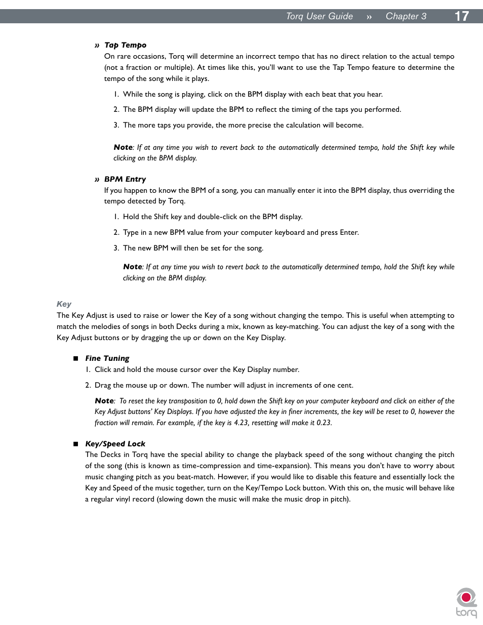 M-AUDIO Torq User Manual | Page 18 / 86