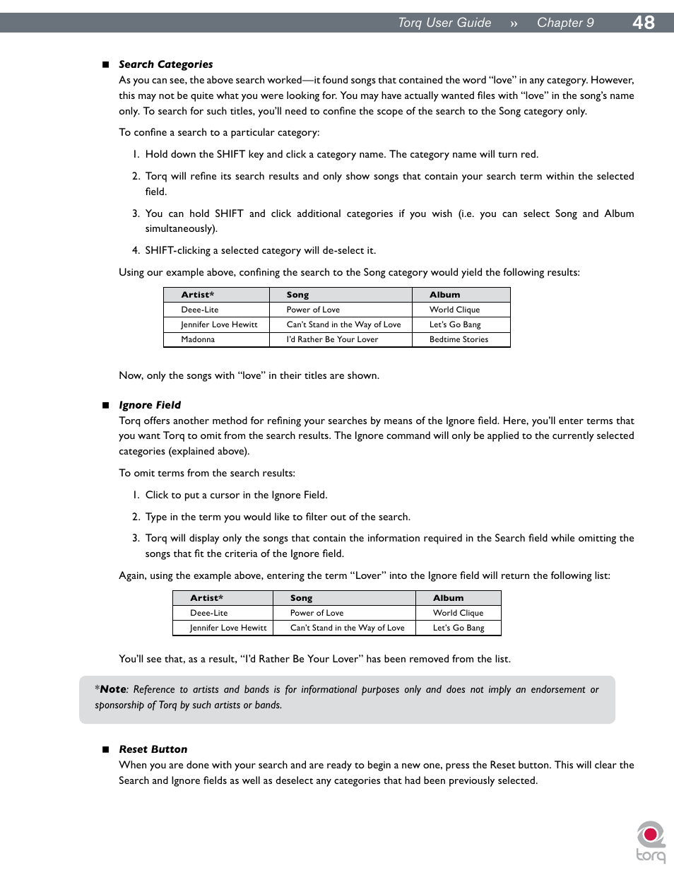 M-AUDIO Torq User Manual | Page 49 / 86