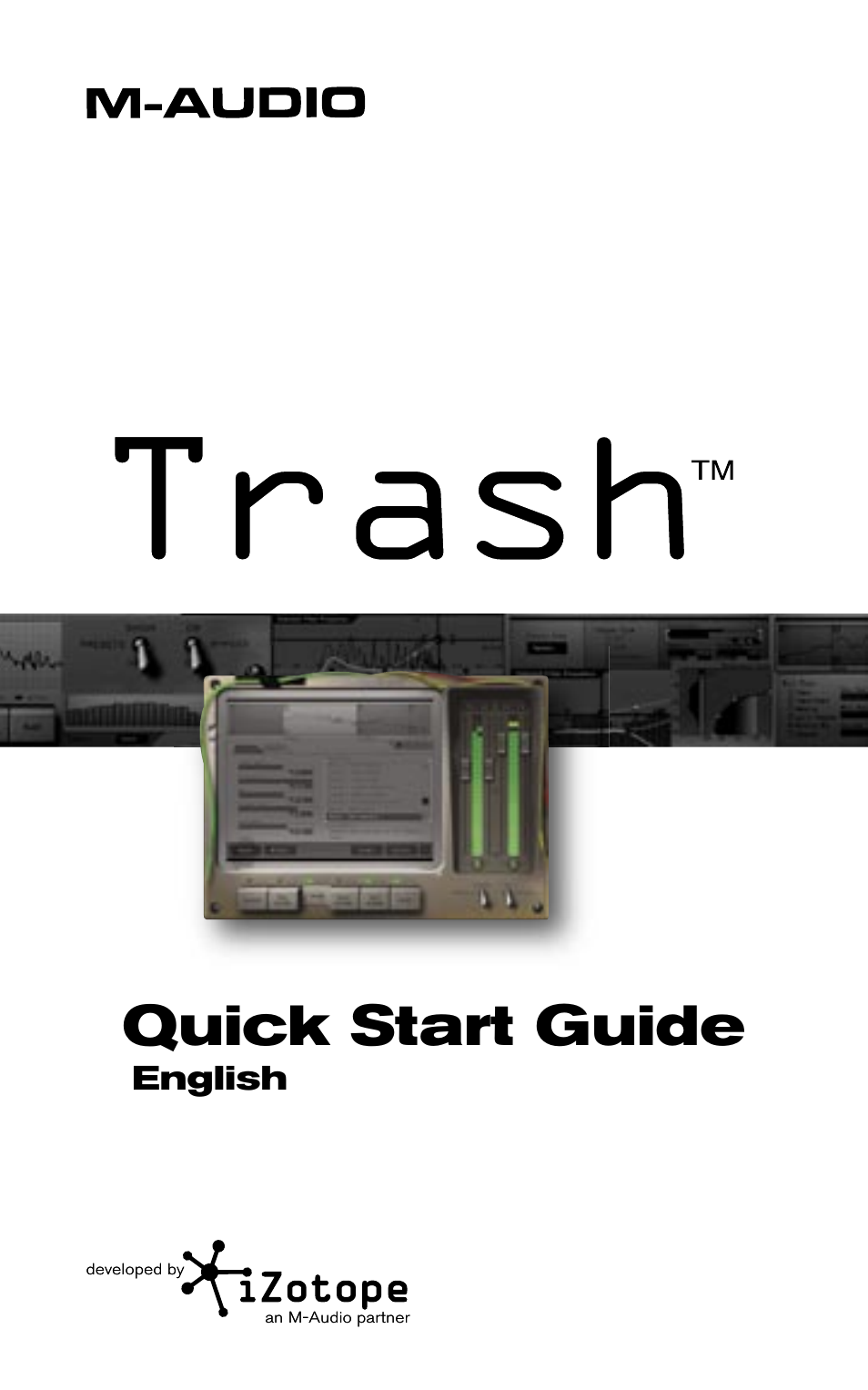 M-AUDIO Trash User Manual | 6 pages