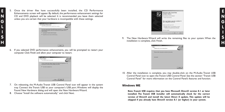 M-AUDIO USB User Manual | Page 6 / 15