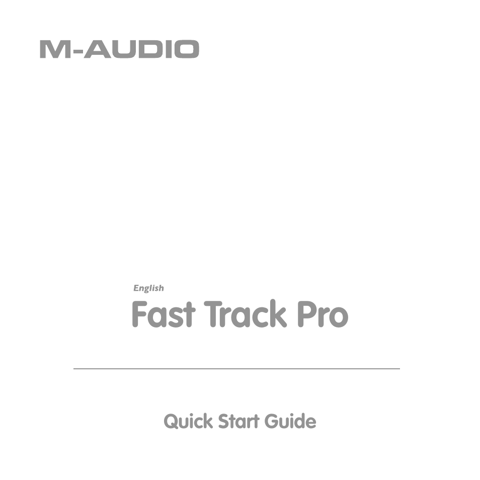 M-AUDIO Computer Drive User Manual | 5 pages