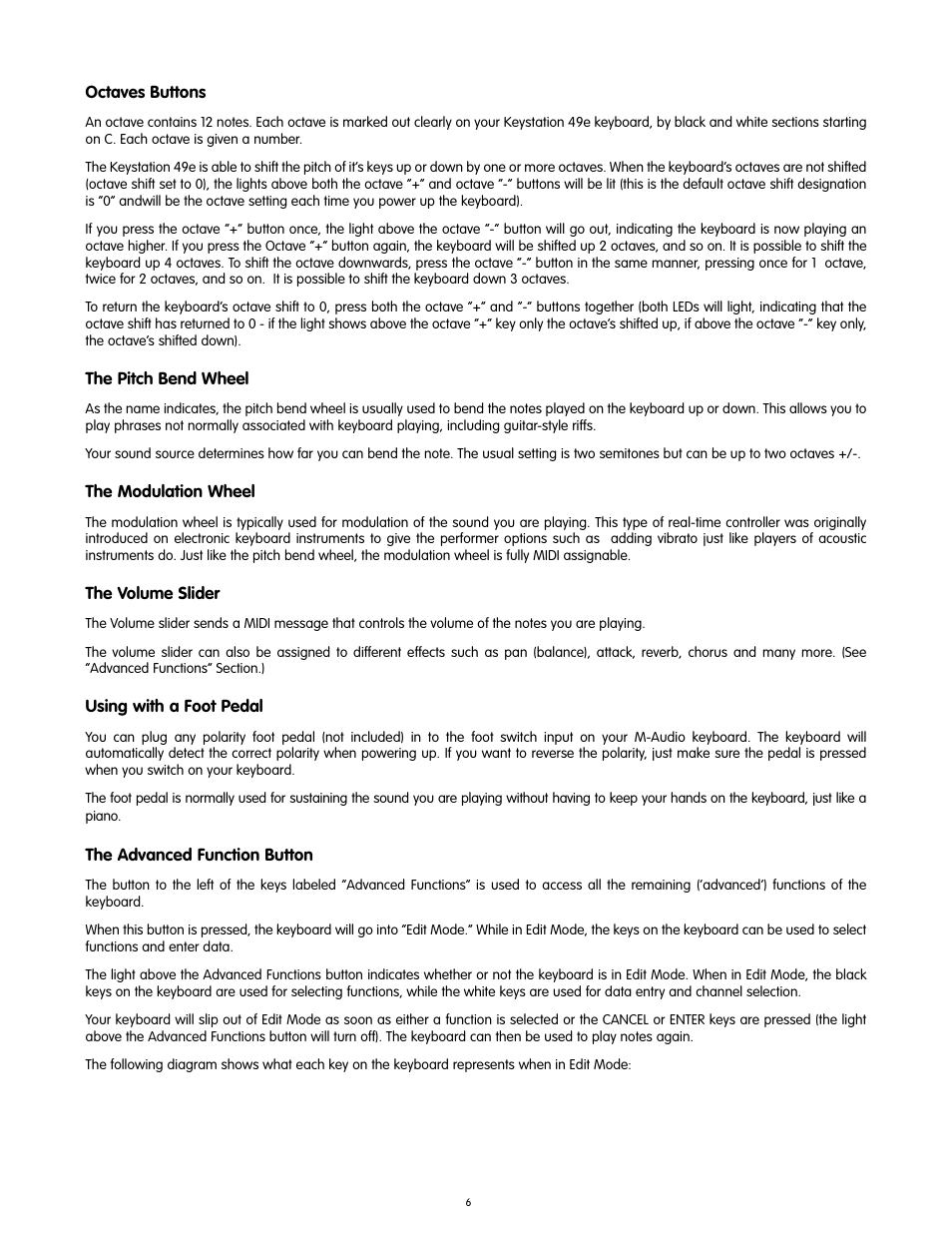 M-AUDIO KEYSTATION 49-KEY User Manual | Page 5 / 14