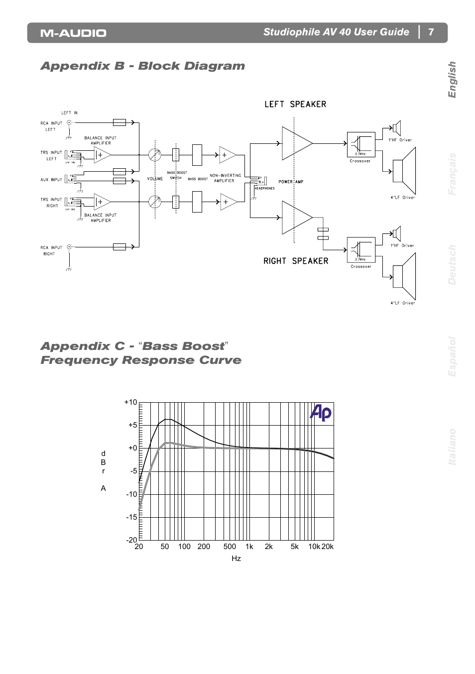 M-AUDIO AV40 User Manual | Page 9 / 10